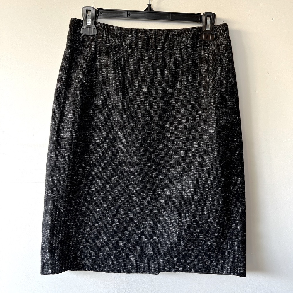 Theory Wool Blend Tweed Pencil Skirt, 6